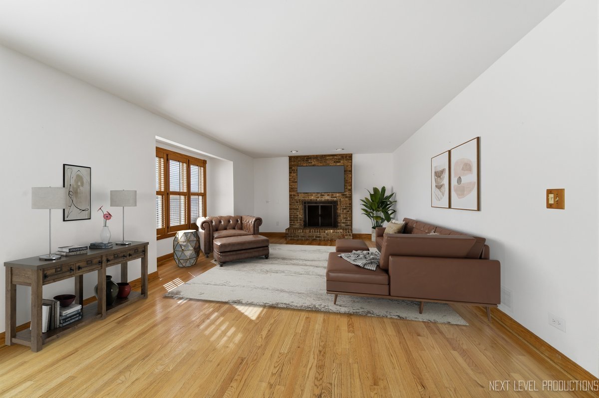 2N879 Howard Road Maple Park, IL 60151 - Photo 14 of 54 a living room with furniture and a wooden floor