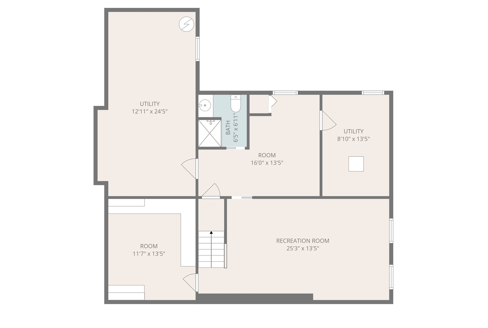 2N879 Howard Road Maple Park, IL 60151 - Photo 45 of 54 a picture of a floor plan