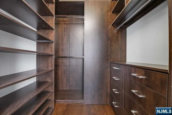 a view of walk in closet