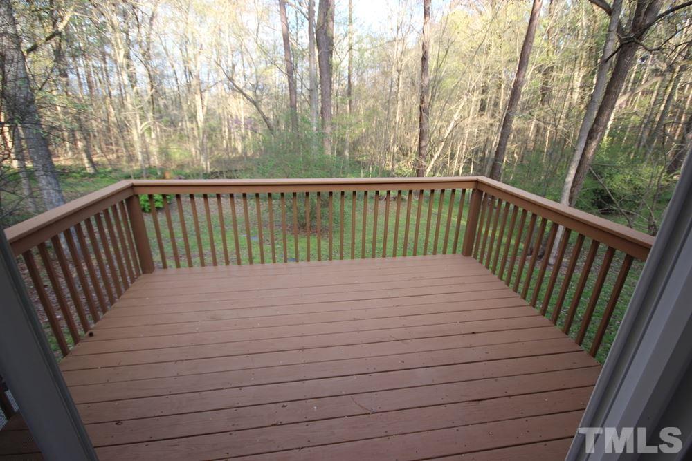 1725 Euclid Road Durham, NC 27713 - Photo 7 of 23 a view of balcony with deck and trees