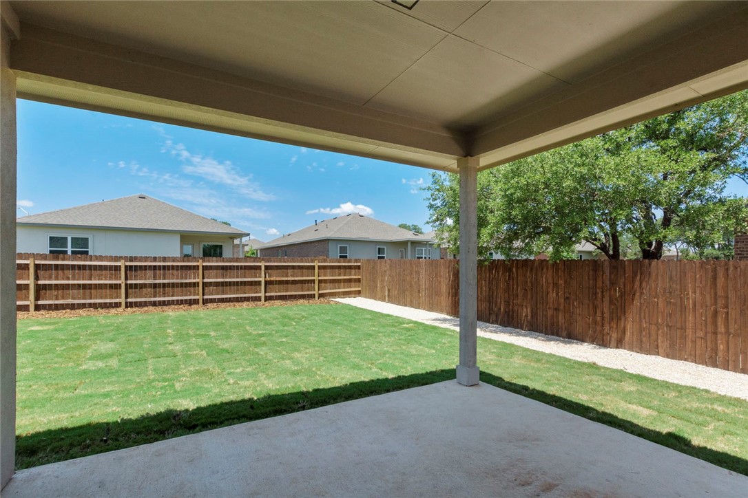 4217 Porter Farm Road Georgetown, TX 78628 - Photo 16 of 17 a view of a backyard