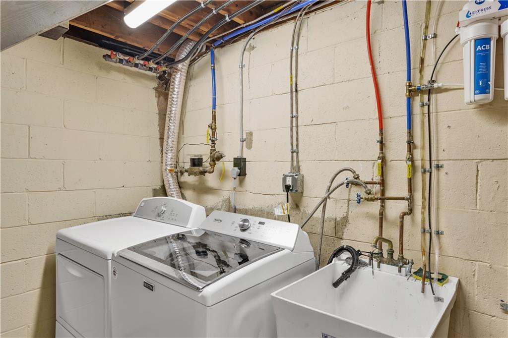 360 Orr Avenue Apollo, PA 15613 - Photo 18 of 24 a bathroom with a sink and mirror