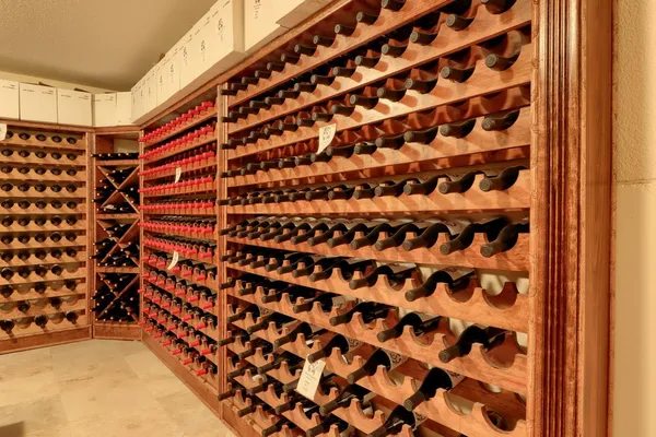 a view of a lush green hillside and a building
