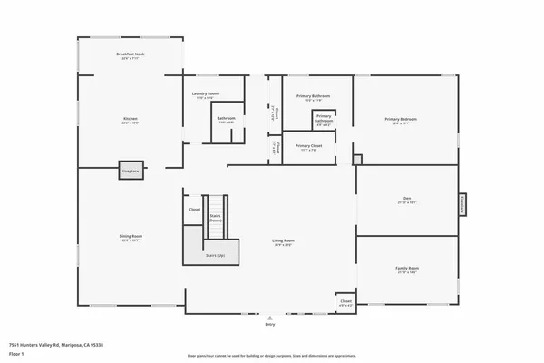 $1,499,900 | 7551 Hunters Valley Road, Mariposa, CA 95338