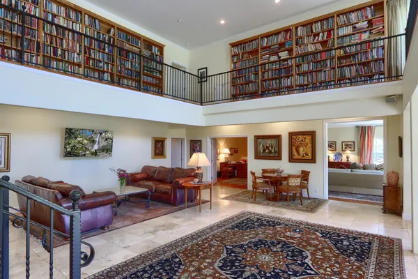 a living room with furniture or rug and a rug