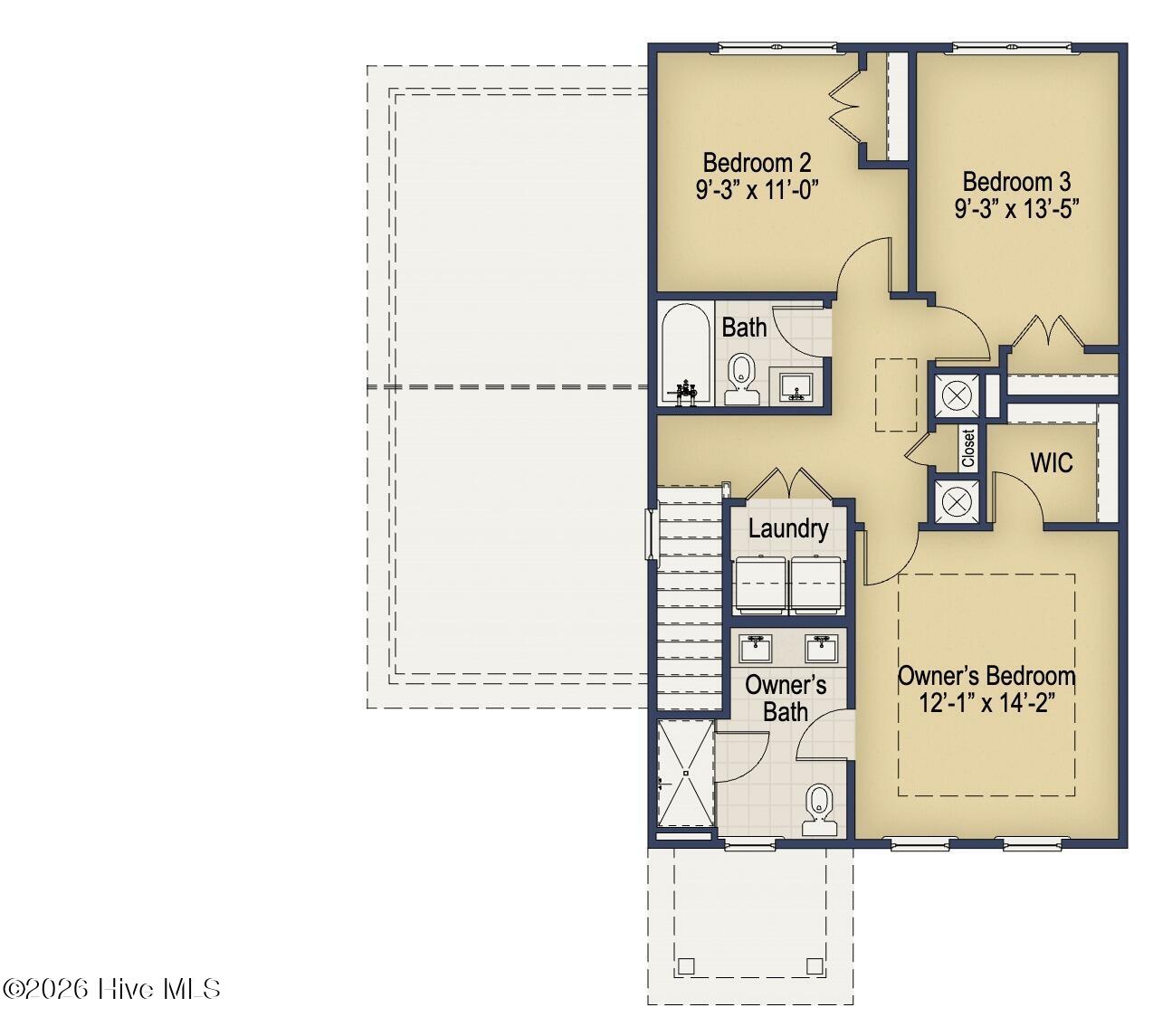 526 Bartley Street Carthage, NC 28327 - Photo 3 of 3 Lot 9 Second Floor