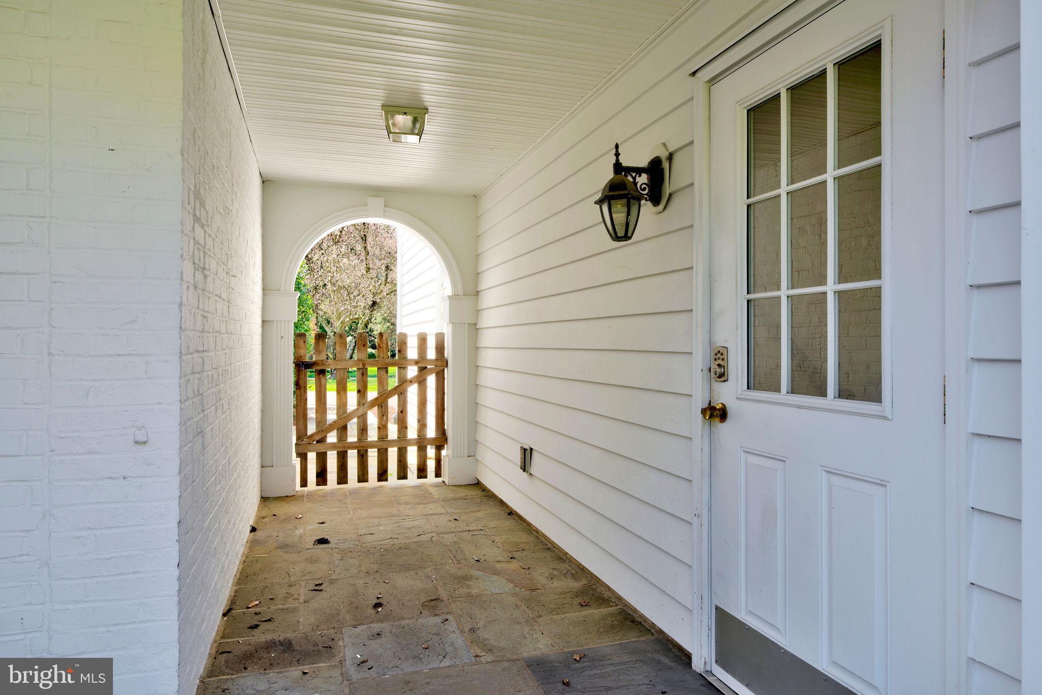 10 Alton Road Yardley, PA 19067 - Photo 29 of 71 Gate that leads to back of house from driveway