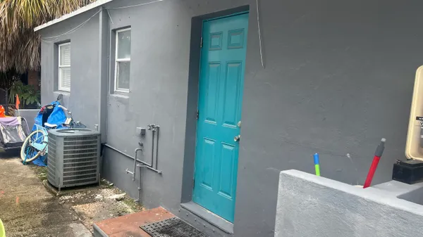 a view of an entryway of house