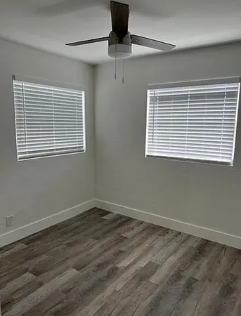 a view of a livingroom with a window