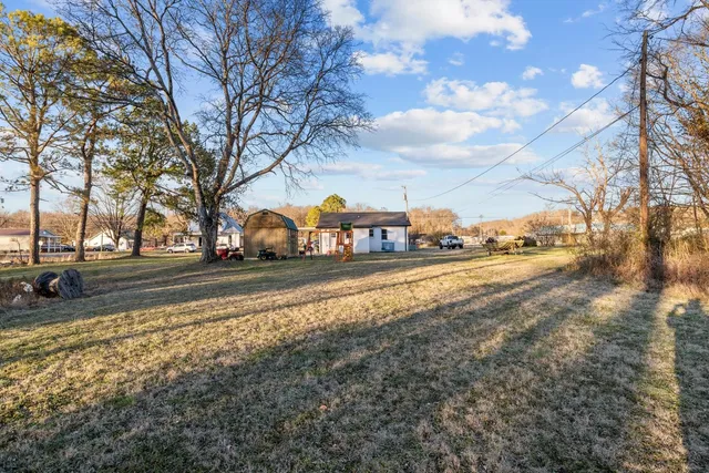 a view of city street