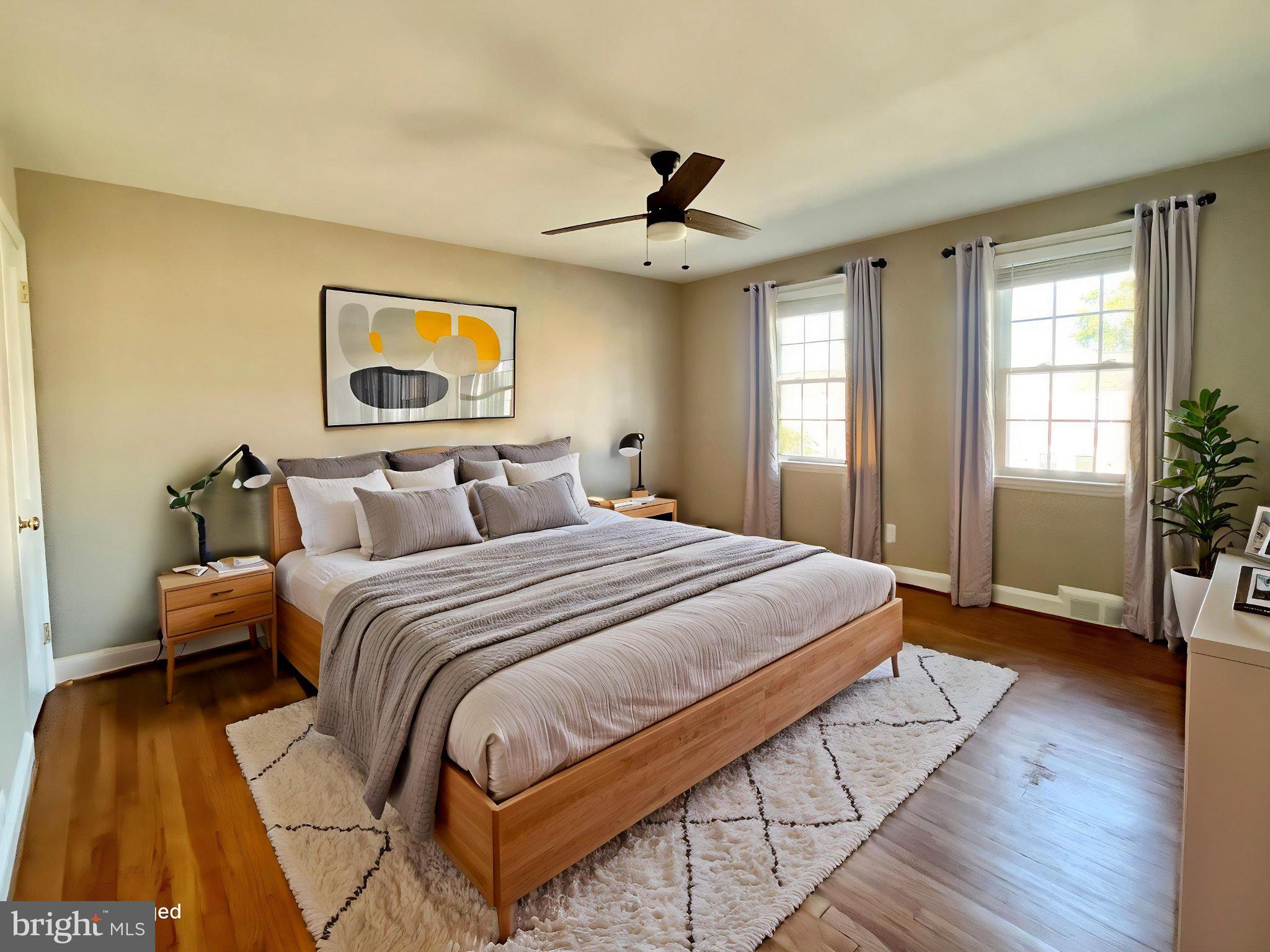 1872 Edgewood Road Towson, MD 21286 - Photo 24 of 48 Main Bedroom ***VIRTUAL STAGING***