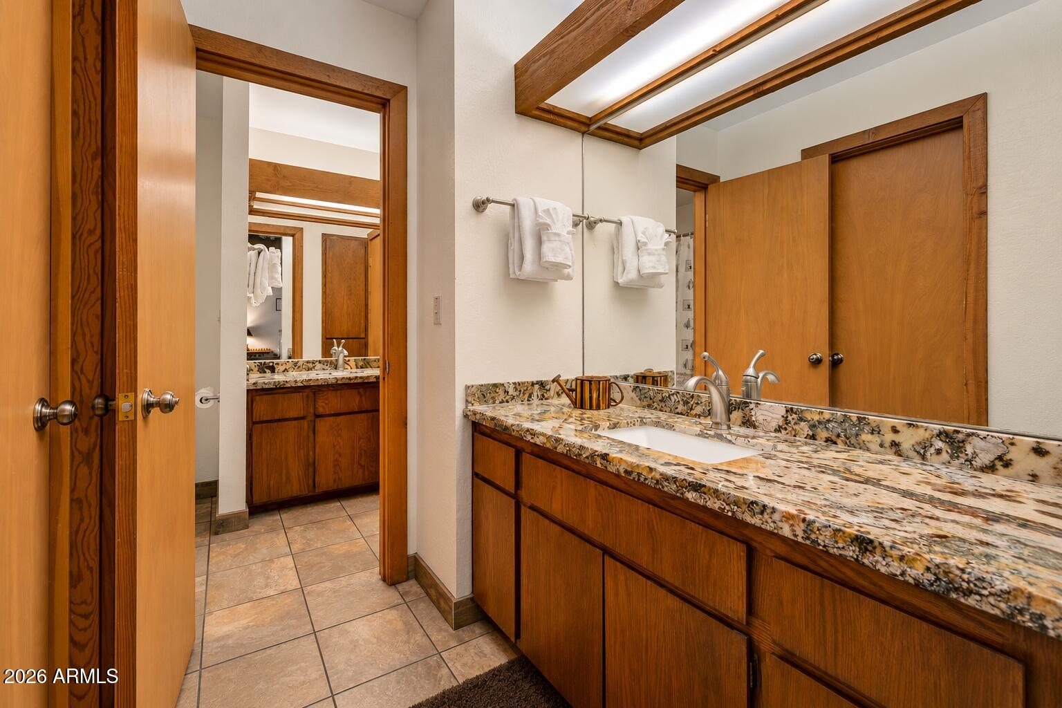 8351 North State Rte 89A, Unit 19 Sedona, AZ 86336 - Photo 15 of 25 Dual-Access Main-Level Bathroom