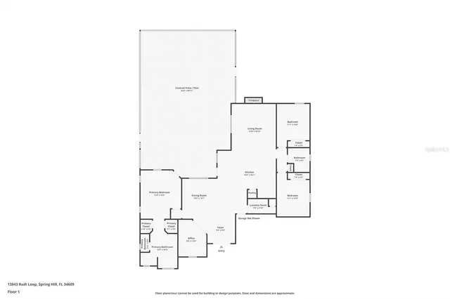 $495,000 | 13843 Rudi Loop, Spring Hill, FL 34609