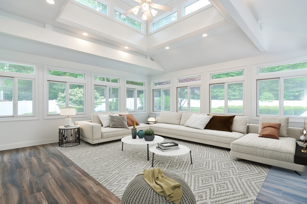 23 Newell Drive Franklin, MA 02038 - Photo 14 of 35 a living room with furniture and windows