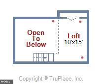 2229 Lovedale Lane, Unit 305B I Reston, VA 20191 - Photo 49 of 51 Loft Floor Plan