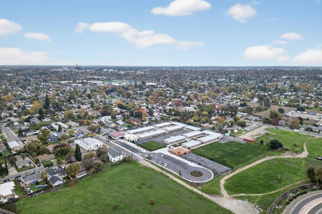 an empty room with an entryway