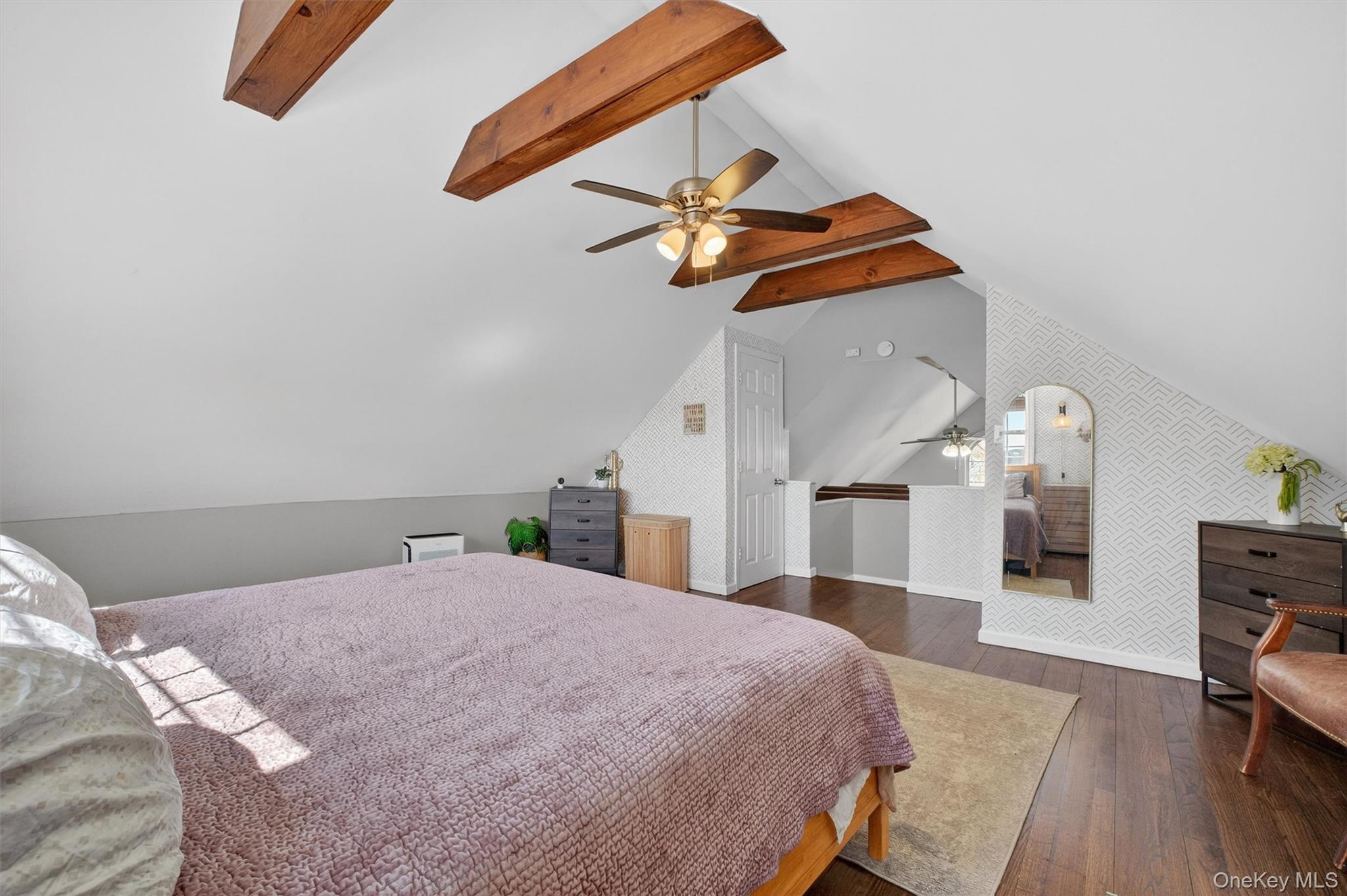 175 Terry Hill Road Carmel, NY 10512 - Photo 21 of 33 a bedroom with a bed and wooden floor