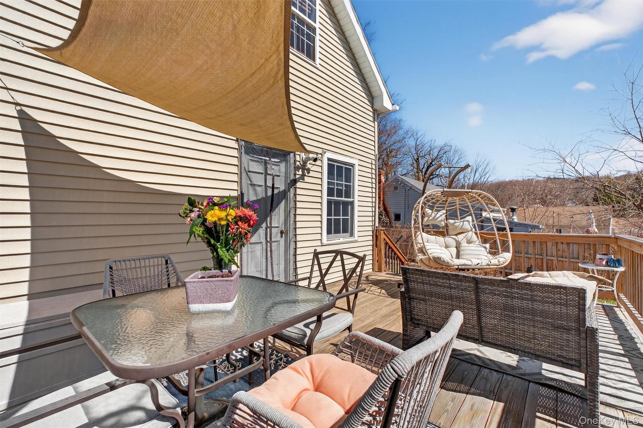175 Terry Hill Road Carmel, NY 10512 - Photo 23 of 33 a backyard of a house with table and chairs
