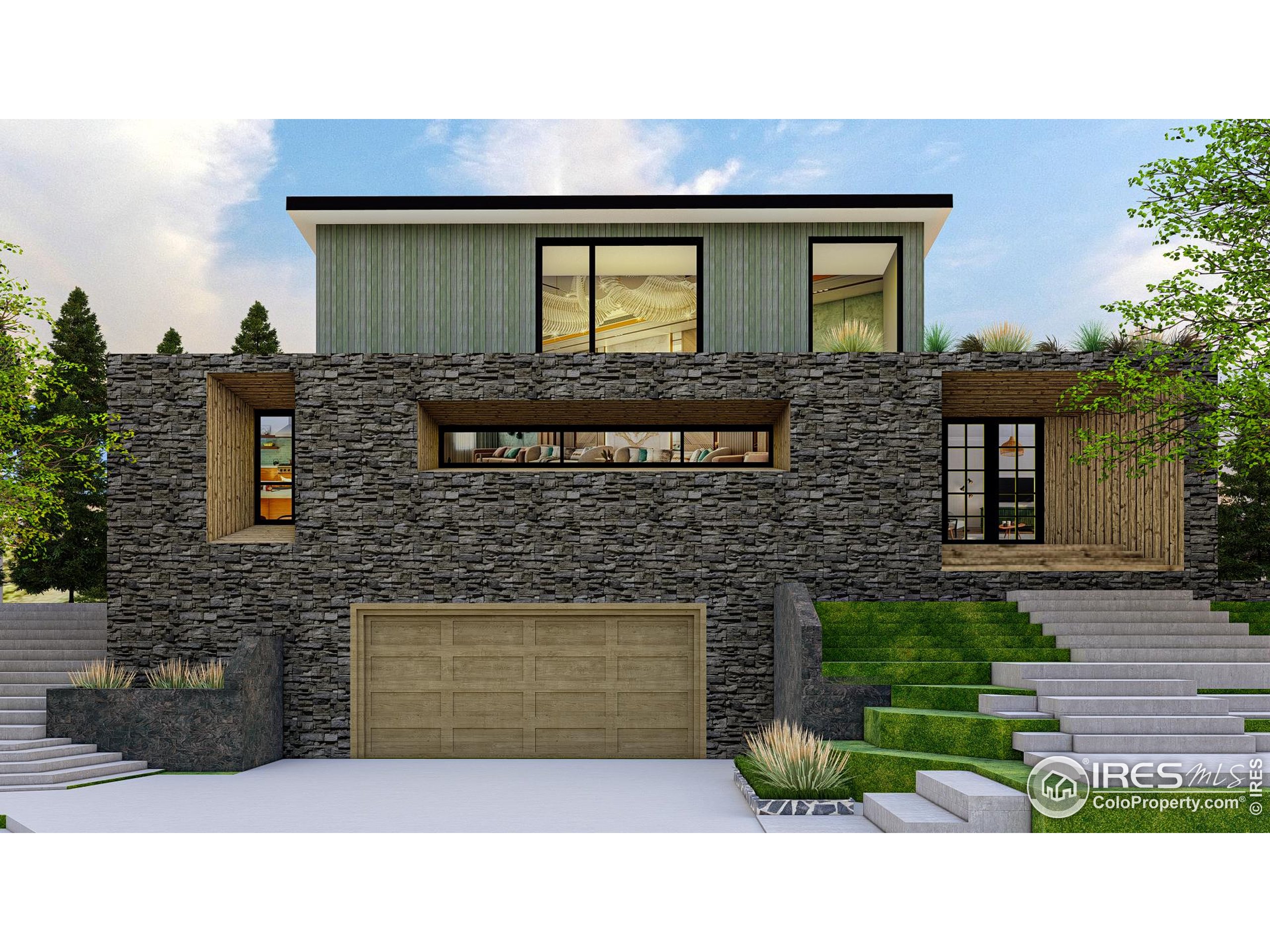 3033 3rd Street Boulder, CO 80304 - Photo 2 of 13 a front view of a house with garden