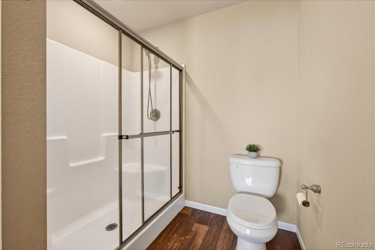 53 Brook Trout Loop Gypsum, CO 81637 - Photo 18 of 38 a bathroom with a toilet and a shower