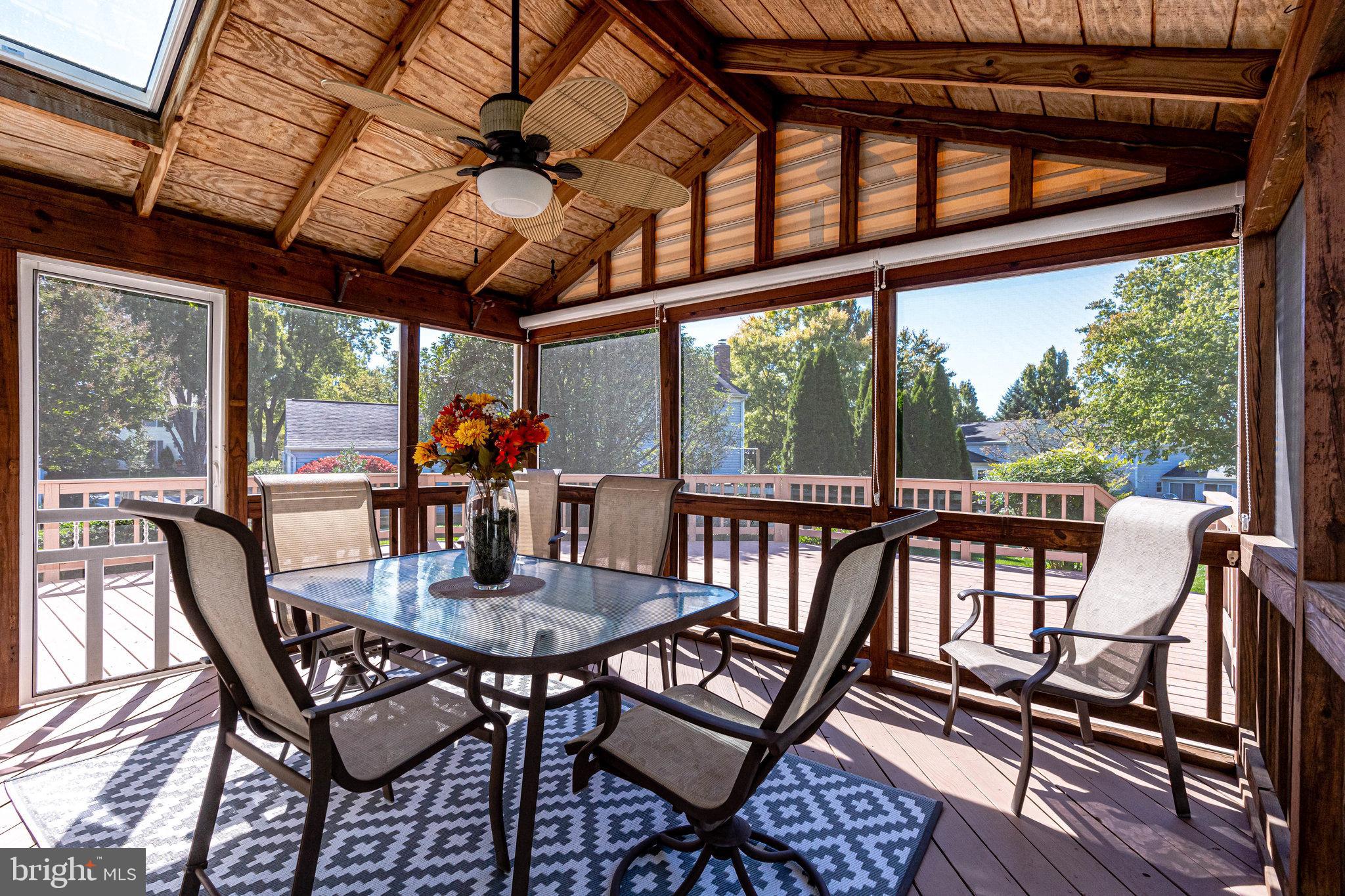 13620 Old Dairy Road Herndon, VA 20171 - Photo 47 of 60 WOW! Look at this screened in porch