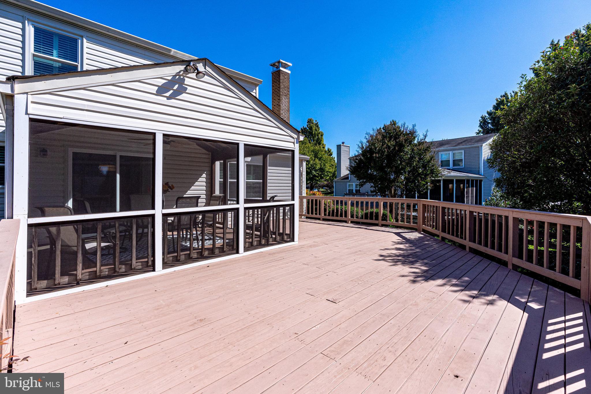 13620 Old Dairy Road Herndon, VA 20171 - Photo 50 of 60 Huge deck!