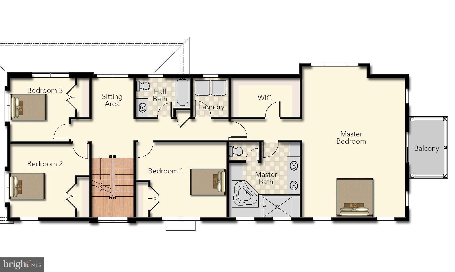 714 Silver Spring Avenue Silver Spring, MD 20910 - Photo 25 of 26 Middle Floor plans