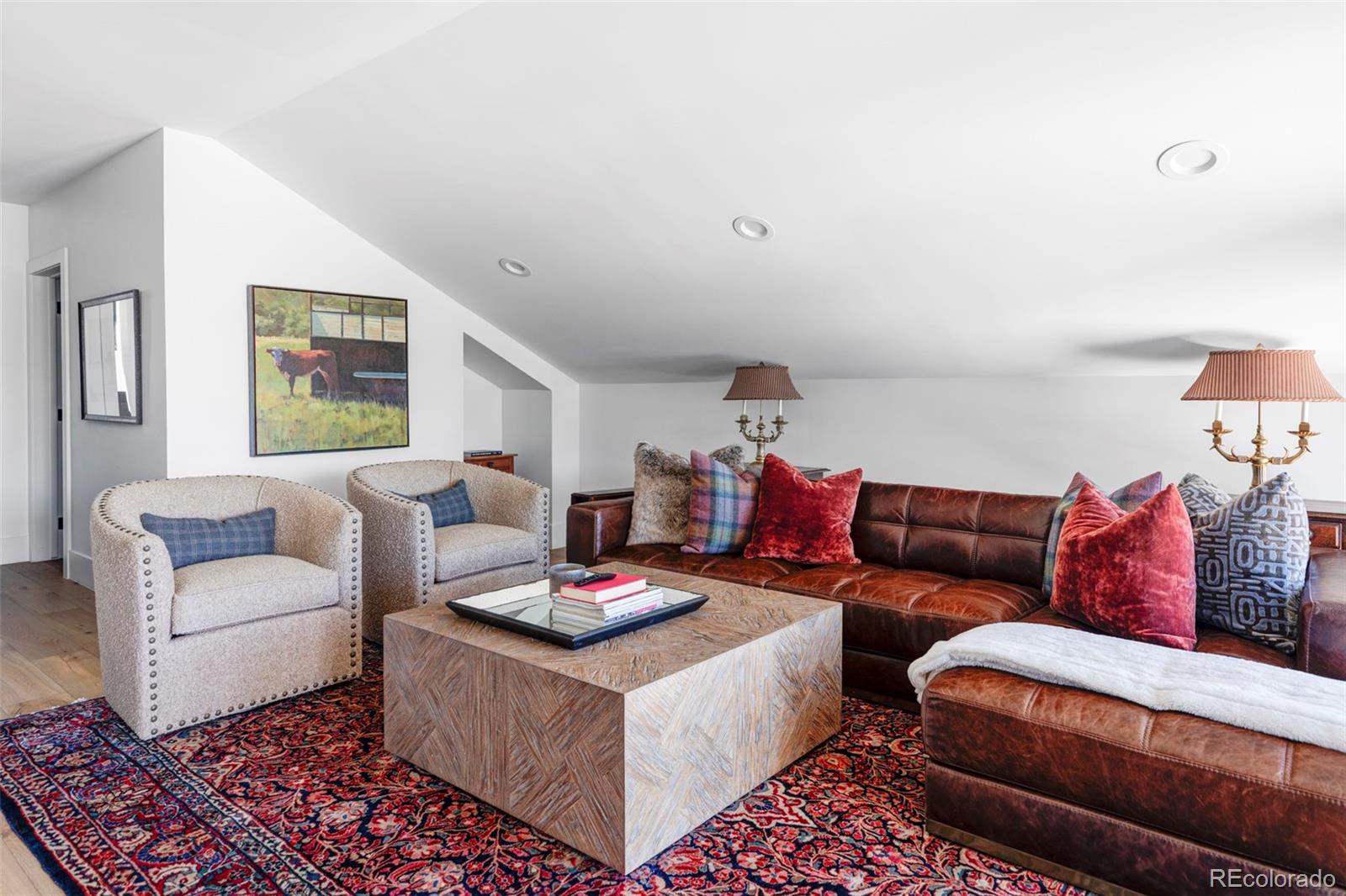 255 Jackson Street Denver, CO 80206 - Photo 21 of 32 a living room with furniture and a couch