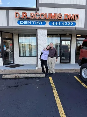 an entryway with a bed