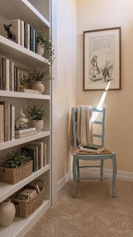 5123 Milam Street Dallas, TX 75206 - Photo 18 of 40 a bedroom with furniture and a book shelf