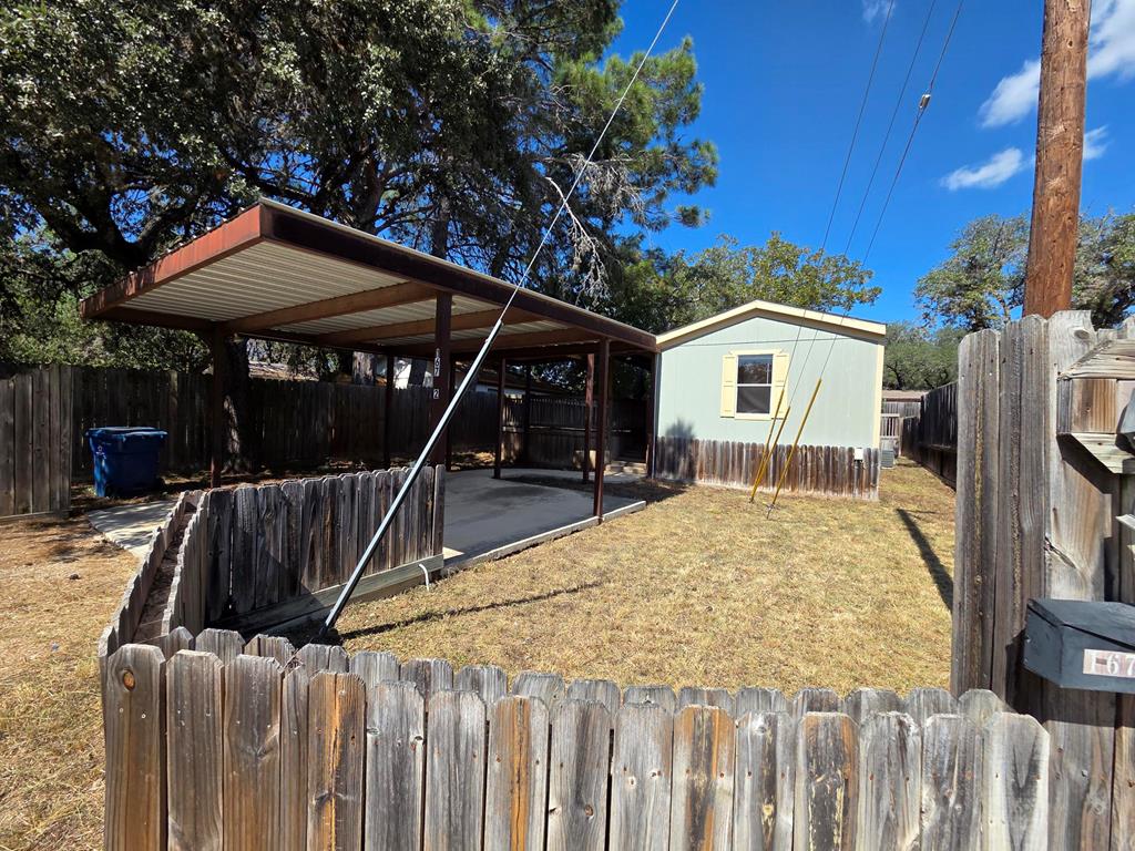 167-2 Beaumont Street Bandera, TX 78003 - Photo 1 of 17 a view of outdoor kitchen and entertaining space