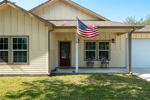 a view of a house with a outdoor space
