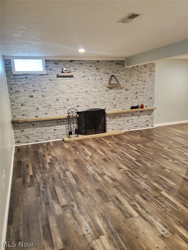 1284 Substation Road Brunswick, OH 44212 - Photo 19 of 26 basement fireplace