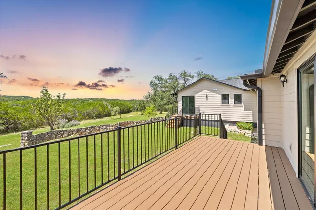 a view of a house with a balcony