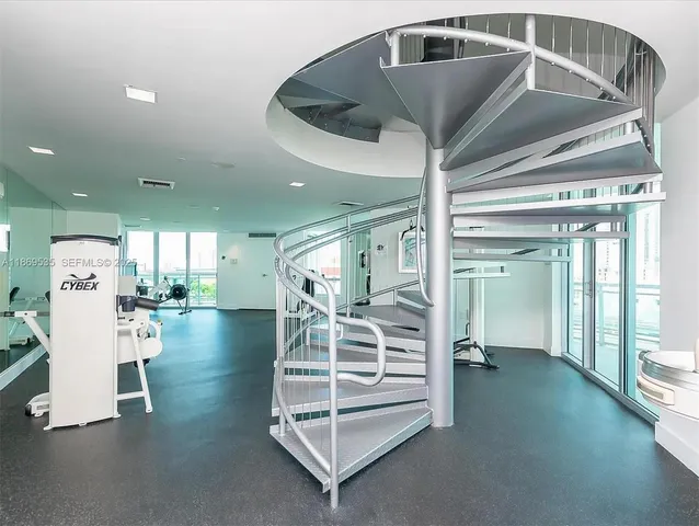 a view of a city with tall buildings