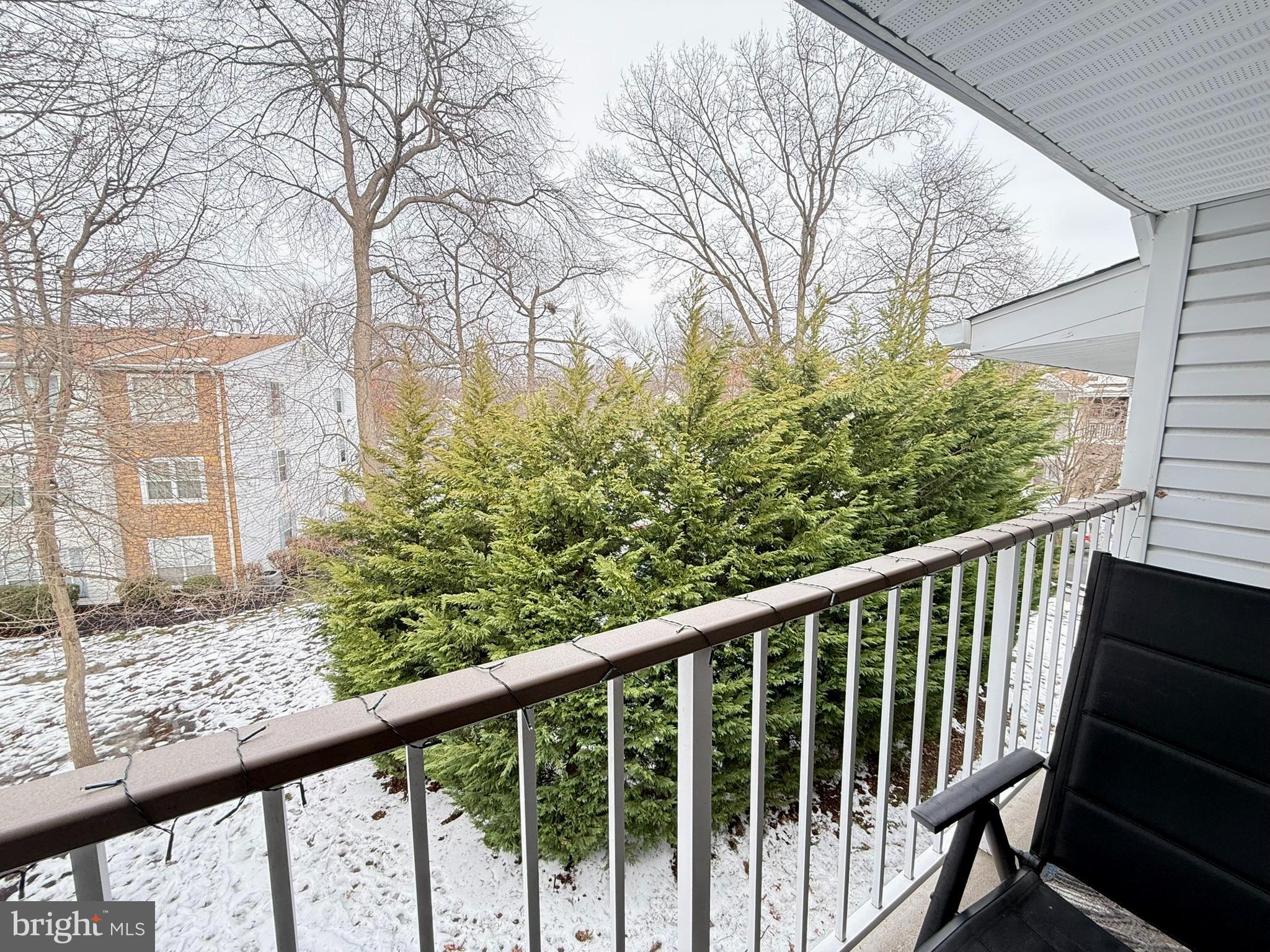 12 Juniper Way Hamilton, NJ 08619 - Photo 6 of 18 a view of a balcony with trees