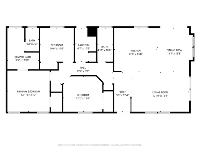 a picture of a floor plan