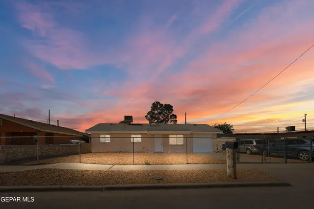 a view of a city from a terrace