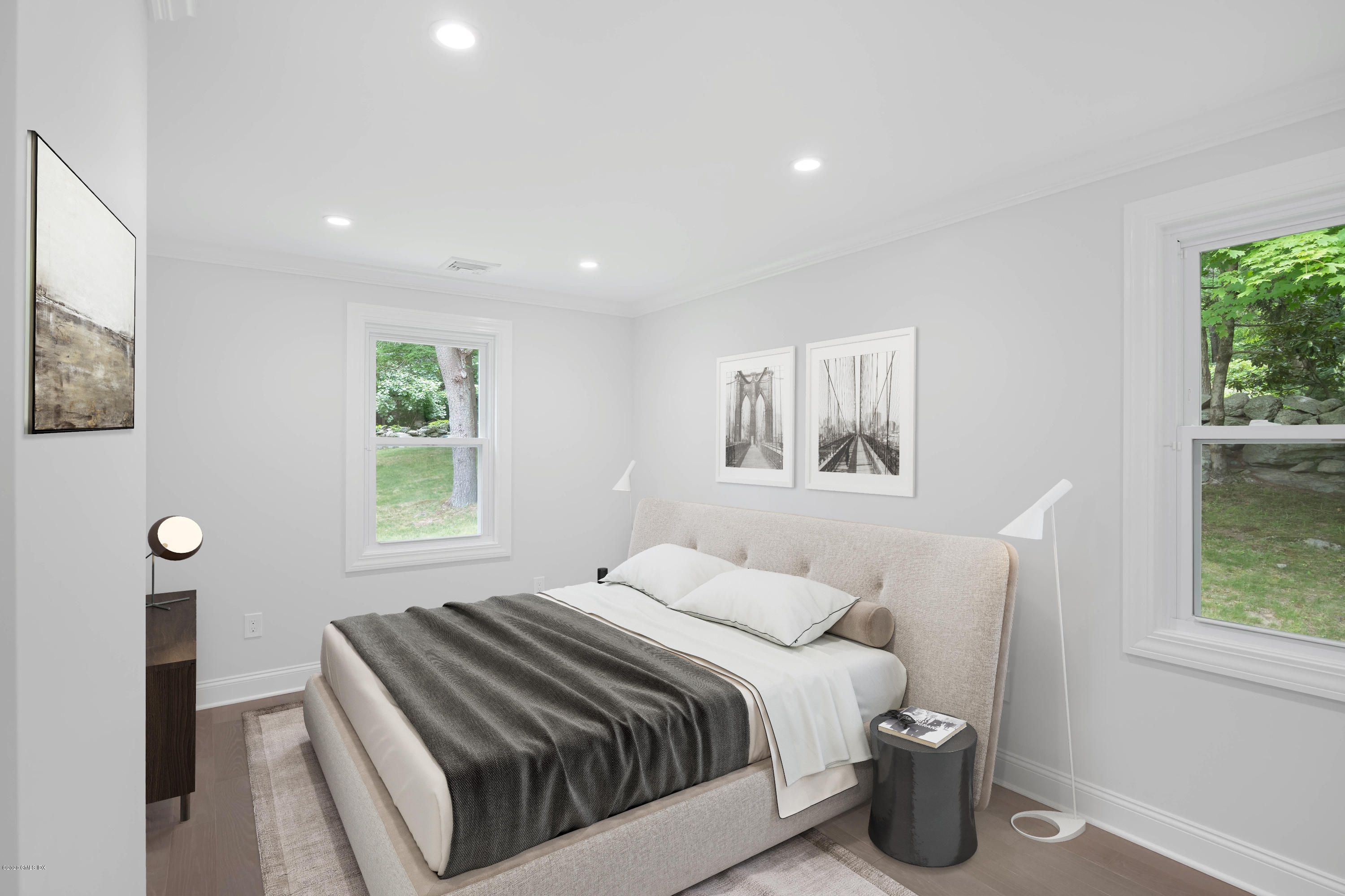 142 Old Mill Road Greenwich, CT 06831 - Photo 15 of 23 a bedroom with a bed and a window