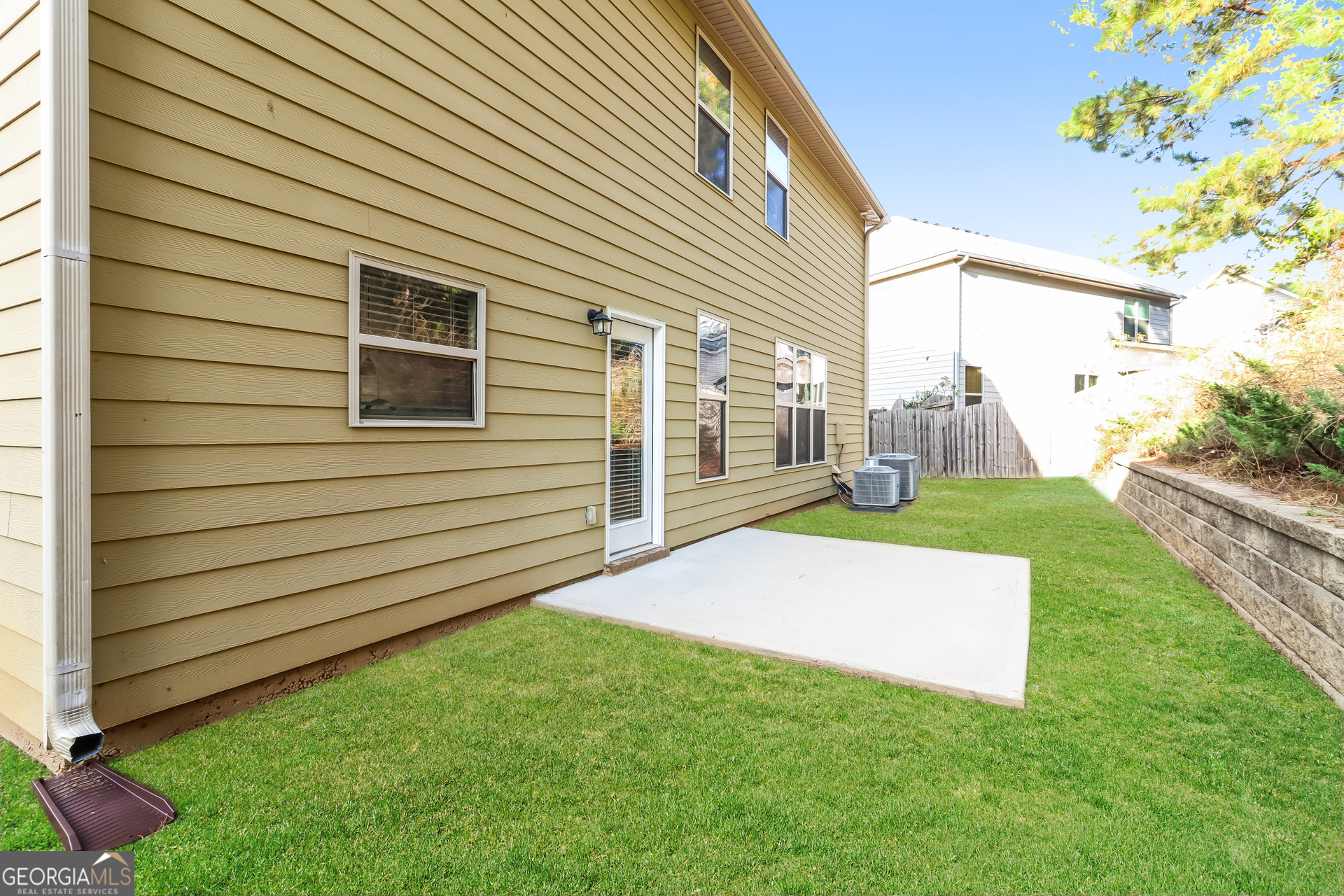 194 Randy Way Dallas, GA 30132 - Photo 15 of 17 a view of backyard of house with green space