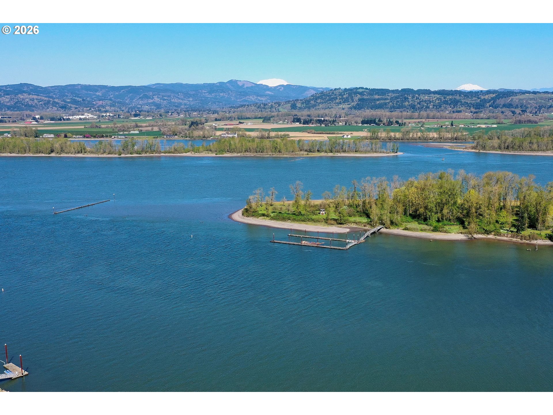 North 1st Street St. Helens, OR 97051 - Photo 5 of 6 a view of a lake with a mountain