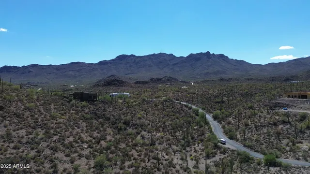 a view of a big yard