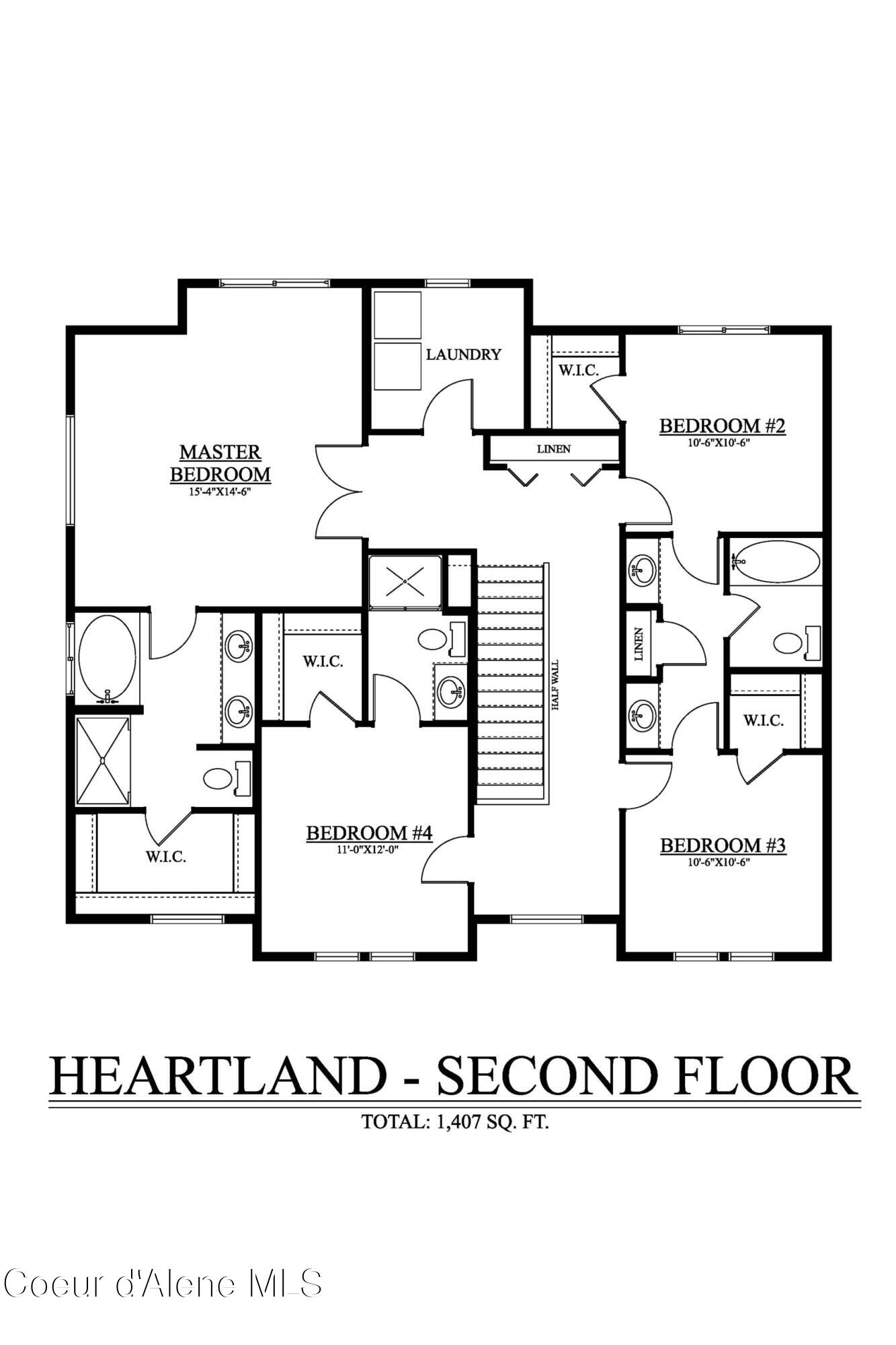 8805 California Street Rathdrum, ID 83858 - Photo 23 of 23 Floor Plan