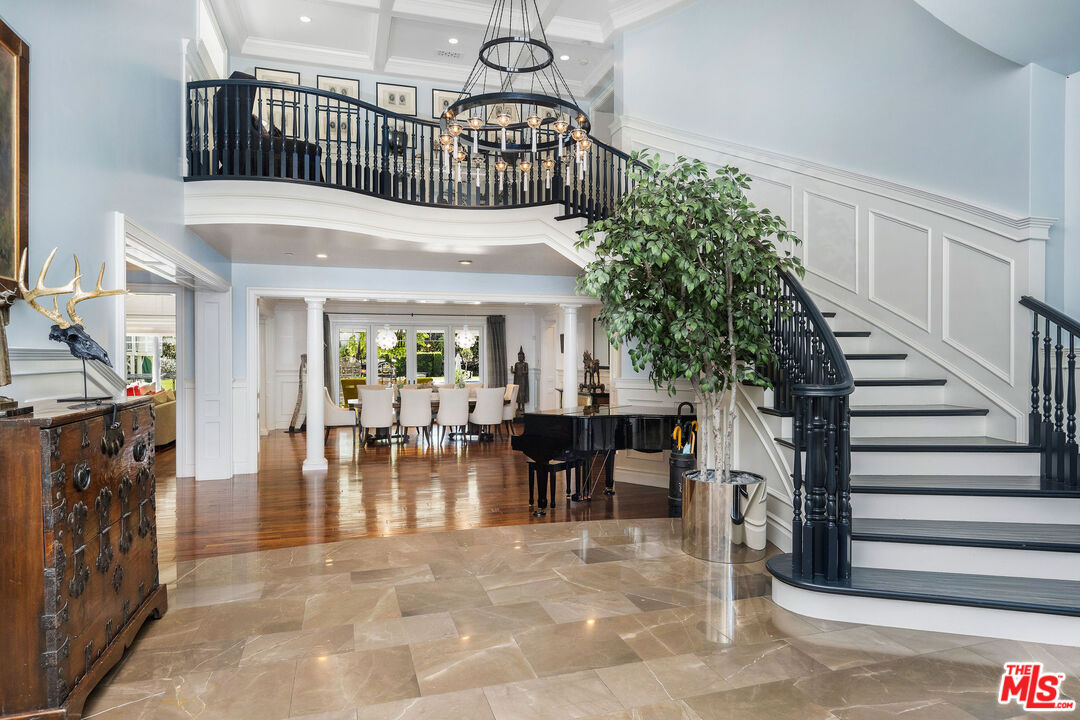 23924 Long Valley Road Hidden Hills, CA 91302 - Photo 6 of 46 a view of entryway livingroom and hall