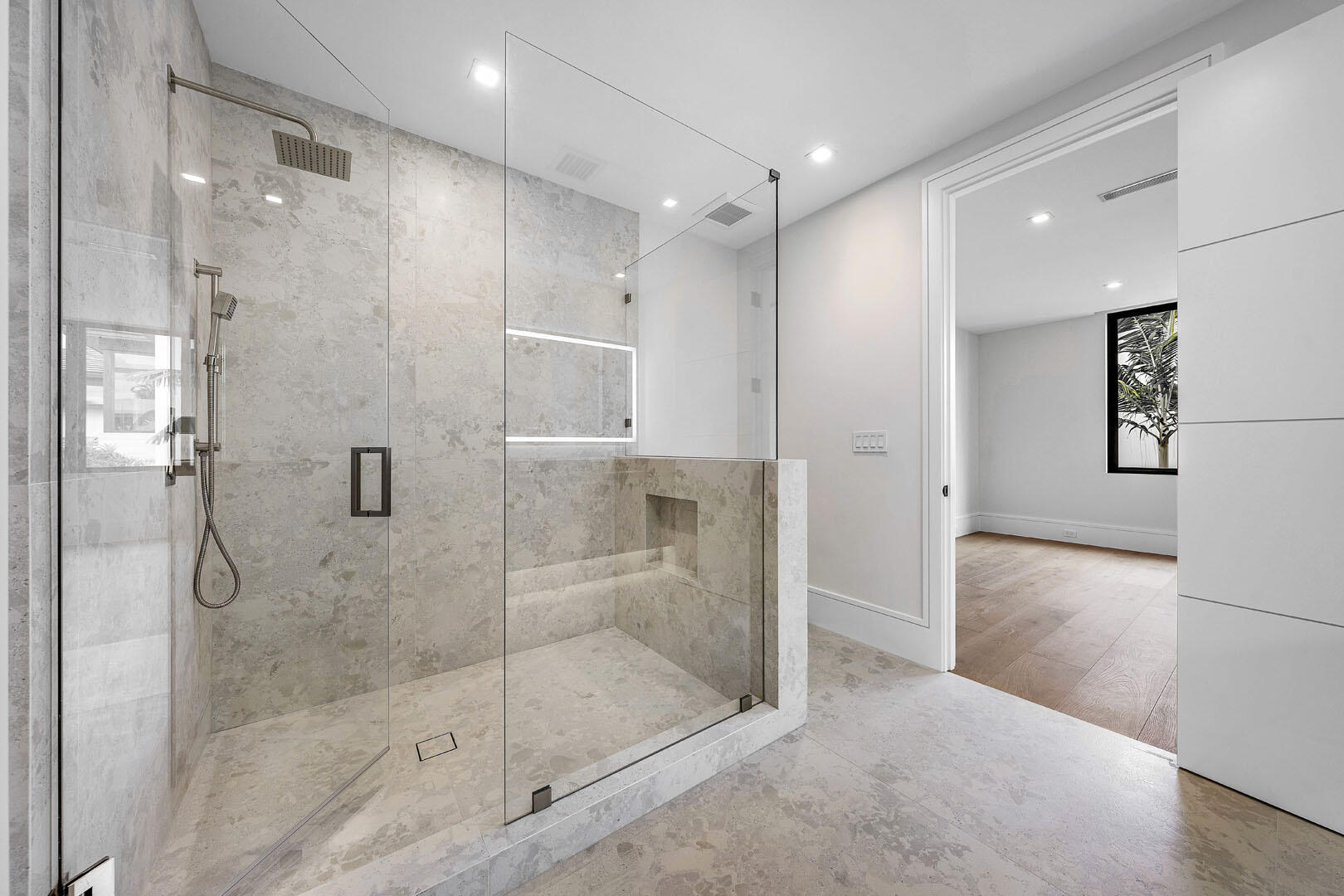 191 Coconut Palm Road Boca Raton, FL 33432 - Photo 56 of 81 a bathroom with a shower