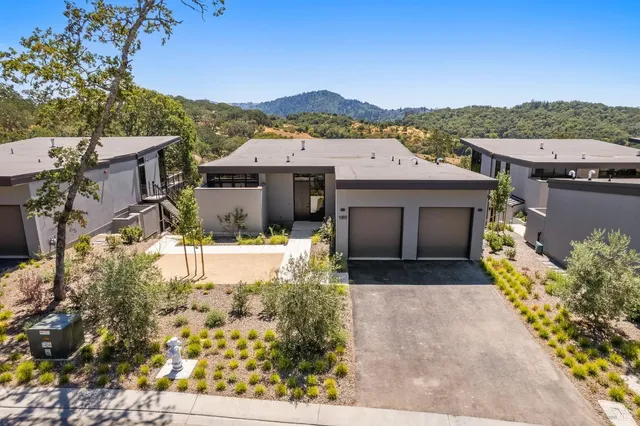 a house view with a outdoor space