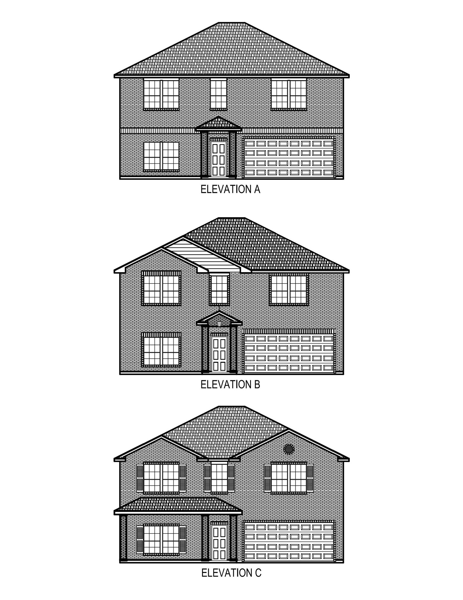 15905 Cy Young Court Splendora, TX 77372 - Photo 3 of 16 a black and white building with a clock on it