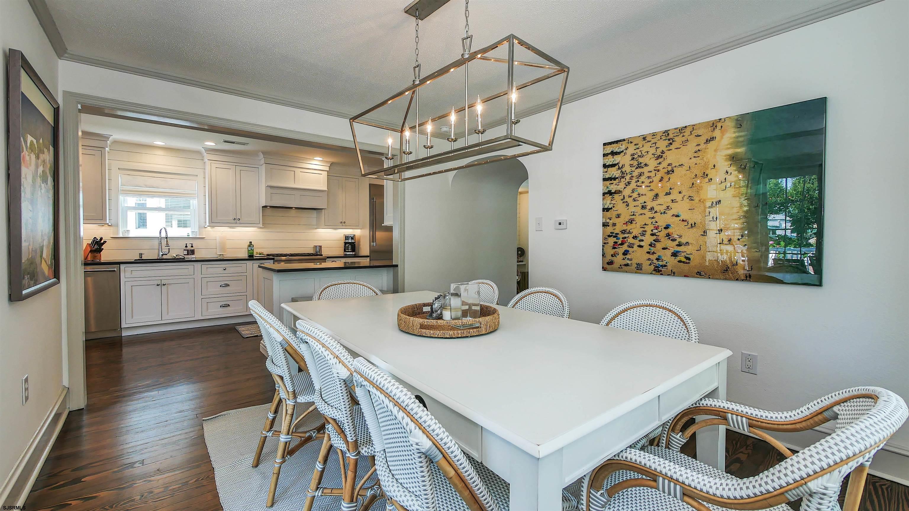 118 Pinnacle Road Ocean City, NJ 08226 - Photo 20 of 49 a view of a dining room with furniture window and wooden floor