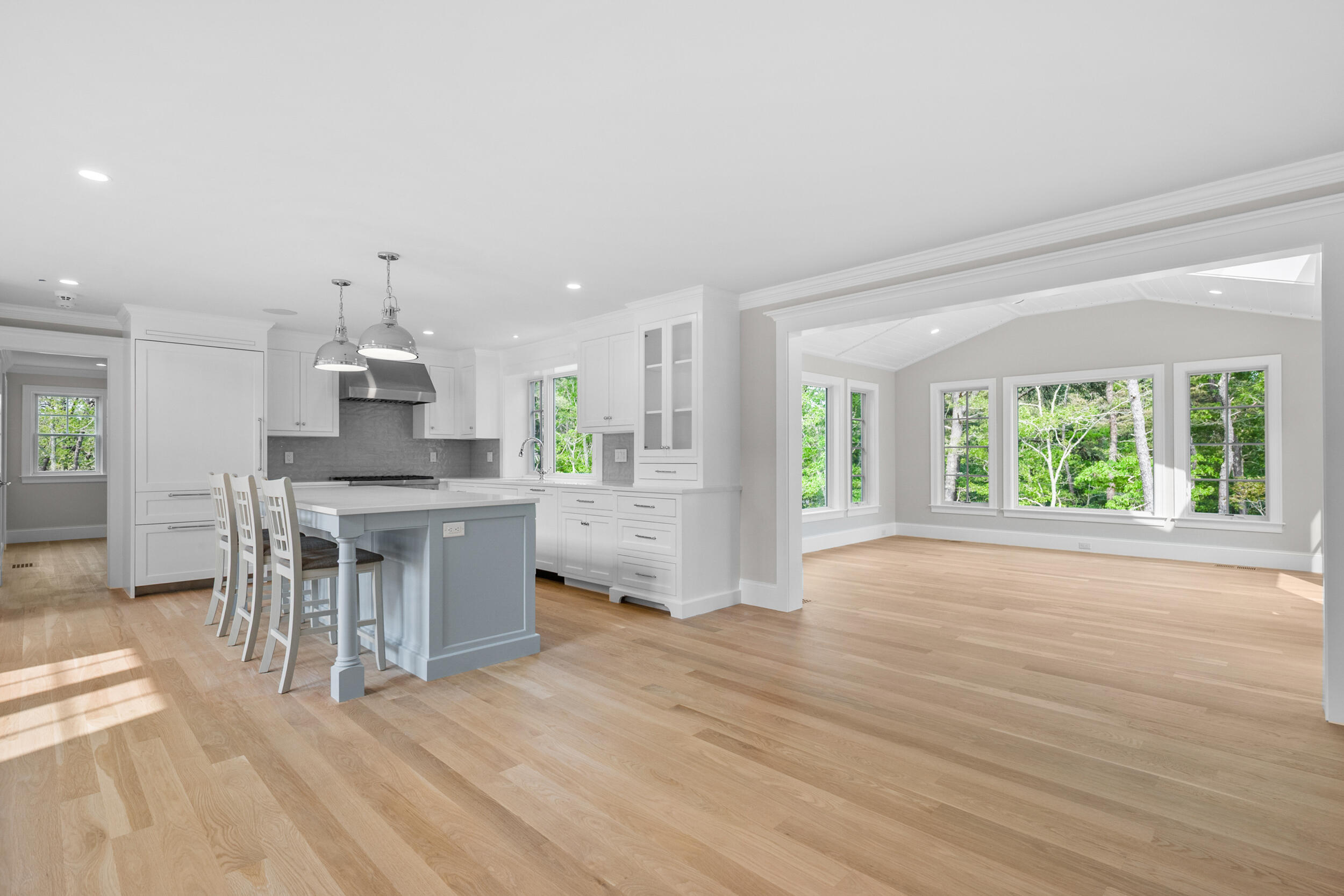 16 Bascom Hollow Harwich, MA 02645 - Photo 8 of 24 a kitchen with a table and chairs in it