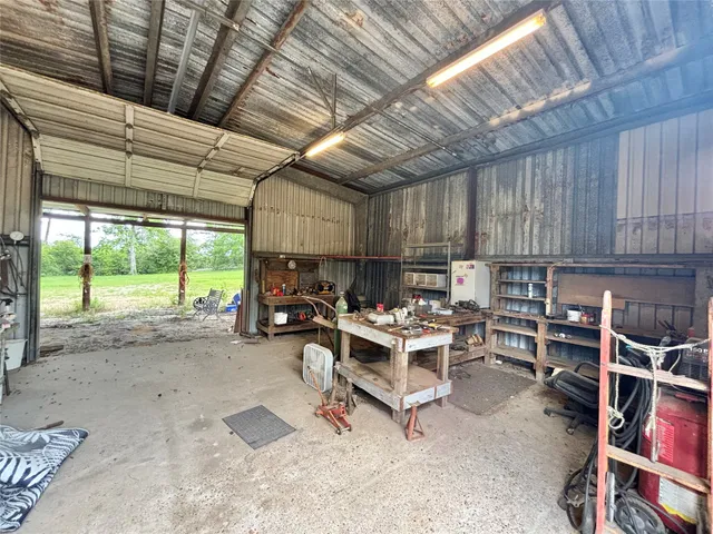 a view of outdoor space with seating area